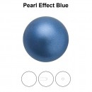 Preciosa one hole pearls, blue, 10mm - x2