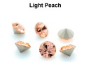 Preciosa chaton SS45, light peach, 10mm - x2