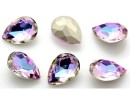 Ideal crystals, fancy picatura, vitrail light, 10x7mm - x4