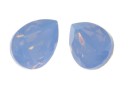 Ideal crystals, fancy picatura, air blue mix  opal, 10x7mm - x4