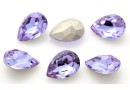 Ideal crystals, fancy picatura, violet, 14x10mm - x2
