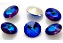 Ideal crystals, rivoli, passion blue, 10mm - x4
