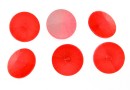 Ideal crystals, rivoli, neon red, 12mm - x2