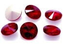 Ideal crystals, rivoli, ruby, 14mm - x2
