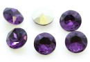 Ideal crystals, chaton, purple velvet, 10mm - x2