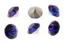 Ideal crystals, chaton, heliotrope, 10mm - x2