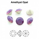 Preciosa chaton, amethyst opal, 6mm - x4