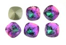 Ideal crystals, fancy square, pink scarabeus, 12mm - x2