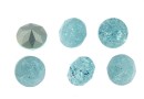 Ideal crystals, chaton, mix aquamarine crackled, 8mm - x6