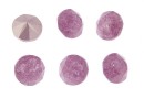 Ideal crystals, chaton, mix light amethyst crackled, 8mm - x6