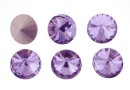 Ideal crystals, rivoli, violet, 18mm - x1