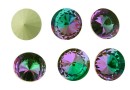 Ideal crystals, rivoli, pink scarabeus, 18mm - x1