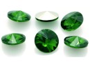 Ideal crystals, rivoli, fern green, 14mm - x2