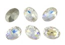 Ideal crystals, fancy oval, moonlight, 14x10mm - x1