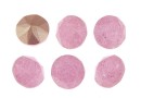 Ideal crystals, chaton, mix light rose crackled, 8mm - x6