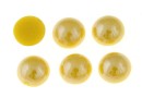 Ideal crystals, cabochon, sunflower, 8.5mm - x2