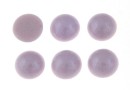 Ideal crystals, cabochon, smoky violet, 3.8mm - x10