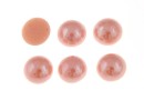 Ideal crystals, cabochon, baby skin, 6.5mm - x2