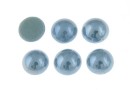 Ideal crystals, cabochon, baby blue eyes, 6.5mm - x2