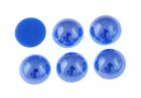 Ideal crystals, cabochon, ultramarine, 6.5mm - x2