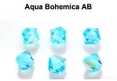 Preciosa, bicone bead, aqua bohemica, 3mm - x40