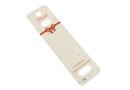 Carton martisor pentru bratari, fundita, 13x3.5cm- x50