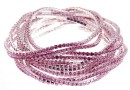 Martisor elastic bracelet, pink, inside 5.5cm - x1