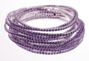 Martissor elastic bracelet, tanzanite, inside 5.5cm - x1