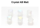 Preciosa, margele bicone, crystal aurore boreale MAT, 4mm - x40