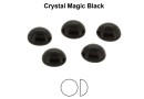 Preciosa, cabochon perla cristal, magic black, 3mm - x4