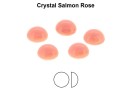 Preciosa, cabochon perla cristal, salmon rose, 6mm - x4