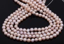 Freshwater Pearls - 5.5-6mm, light sandy purple 