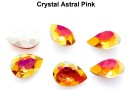 Ideal crystals, fancy picatura, astral pink, 10x7mm - x4