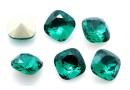 Ideal, fancy square, emerald, 8mm - x2