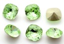 Ideal, fancy square, chrysolite, 8mm - x2