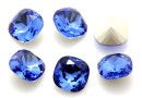 Ideal crystals, fancy square, sapphire, 10mm - x2