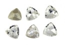 Ideal crystals, fancy trilliant, crystal, 12mm - x1