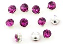 Swarovski, chaton mesh montees fuchsia, 2.6mm - x20