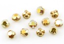 Swarovski, chaton mesh montees metallic sunshine, 2.6mm - x20