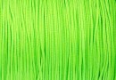 Snur matase pentru bratari, lime neon, 0.8mm - x5m