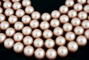 Ideal premium pearls, powder almond, 8mm - x50