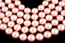Ideal premium pearls, peach, 4mm - x100