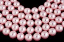 Ideal premium pearls, pink, 8mm - x50
