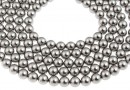 Ideal premium pearls, grey, 12mm - x10
