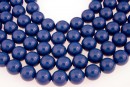 Ideal premium pearls, dark sapphire, 8mm - x50