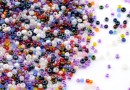 Sand beads, mix pearlescent 2mm - x100g