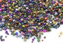 Sand beads, mix powder line, 2-4mm - x100g