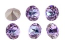 Ideal crystals, chaton, pink vitrail, 8mm - x6