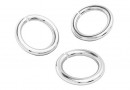 Zale nesudate argint 925, 3.8x0.8mm - x10