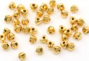 Margele decor triunghi, argint 925 placat cu aur, 3mm - x10